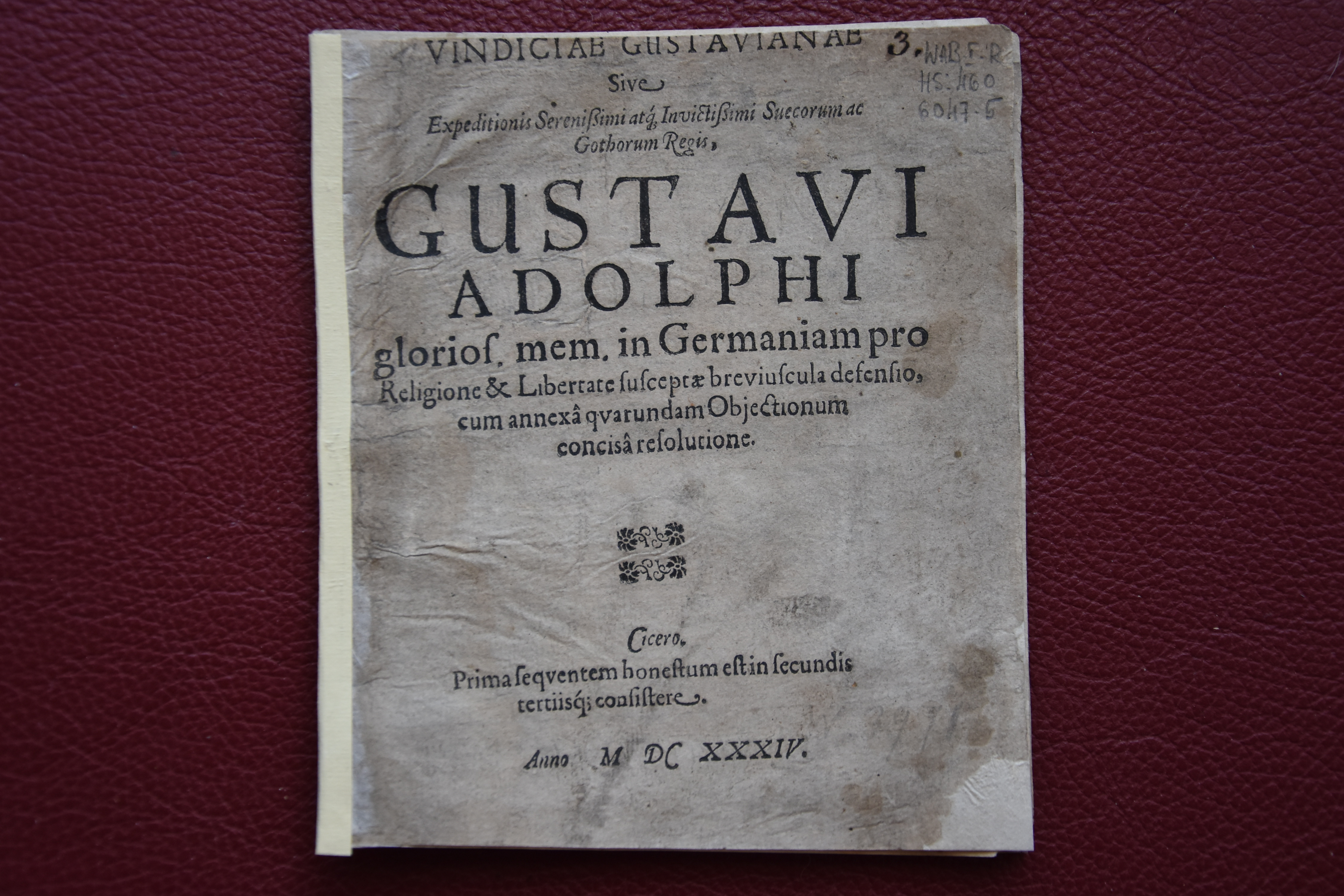 Vindicae Gustavianae...Gustavi Adolphi